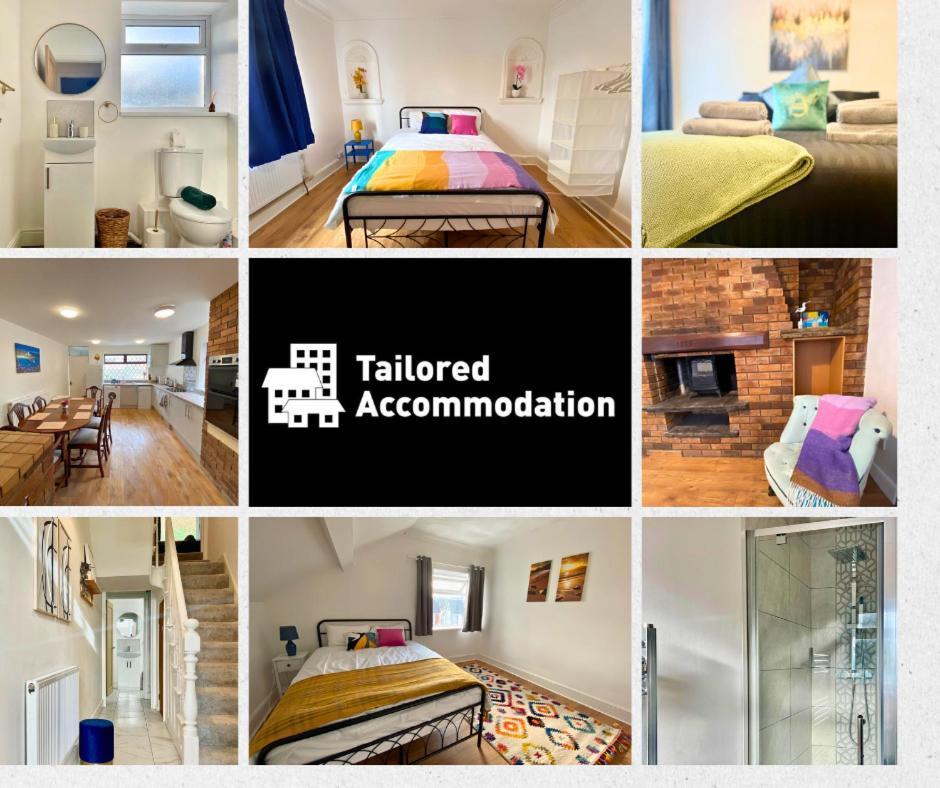 4-Bedroom Home - Perfect For Those Working In Bridgend - By Tailored Accommodation Εξωτερικό φωτογραφία
